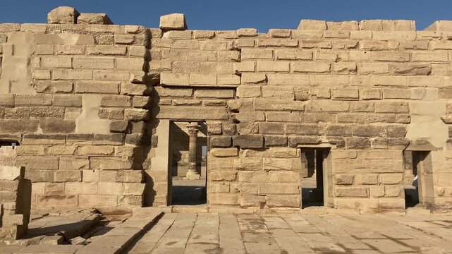 Temple of Isis at Philae Island in Aswan, Egypt