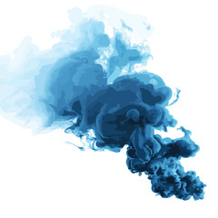 smoke isolated in White Background, smoke vector, Flat lay vector illustration