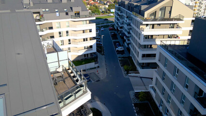 Modern residential complex mortgage new infrastructure