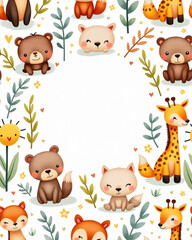 Obraz premium animals illustration