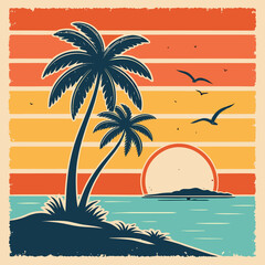 tropical beach background