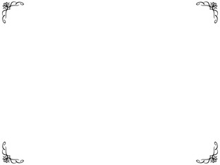 Obraz premium おしゃれなアンティークコーナー〜ブラック〜