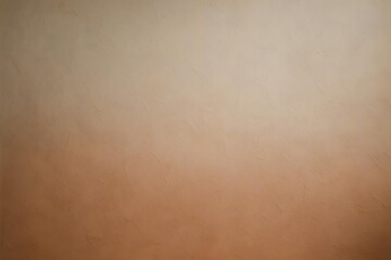 Subtle Gradient Texture of Warm Beige and Light Brown Wall for Background Use in Interior Design Projects and Artistic Applications