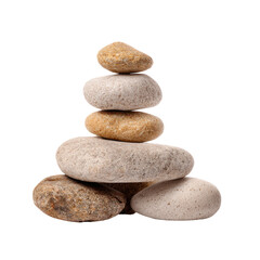 Fototapeta premium Stacked smooth stones (1)