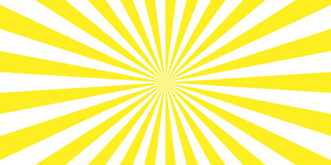 Abstract background with rays retro starburst orange sunlight design. Sunburst background vector illustration pattern beam rays. Spiral radial striped backdrop design.	
