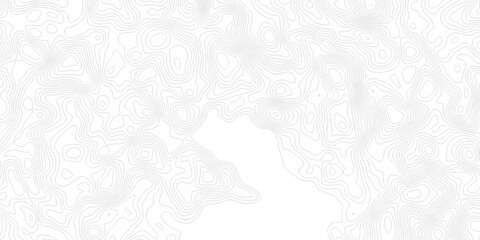 Black and white lines seamless Topographic map patterns, topography line map. Vintage outdoors style. The stylized height of the topographic map contour in lines and contours isolated on transparent.	