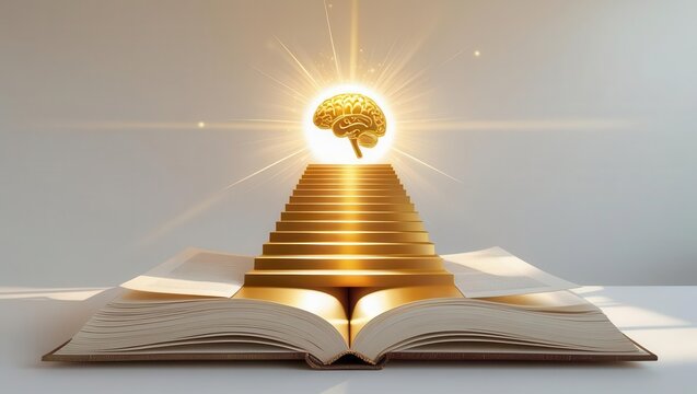 Unlocking knowledge through imagination creative learning journey in a minimalist workspace