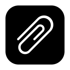 Obraz premium Paperclip Icon