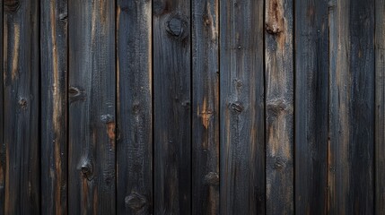 Naklejka premium reclaimed dark rustic wood