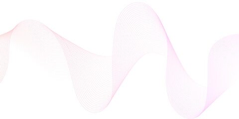 abstract pink music sound wave isolate frequency line background. futuristic waves flow line technology grid web line digital vector web soundwave pattern texture.	