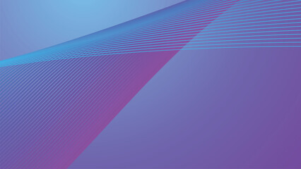 Blue and Purple Abstract Background with Stripes Line for Modern Web Design, UI, and Digital Visuals
