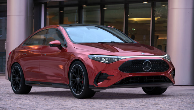 New all-electric Mercedes CLA with EQ technology