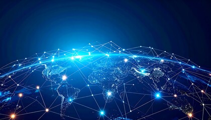 Global network interconnected earth