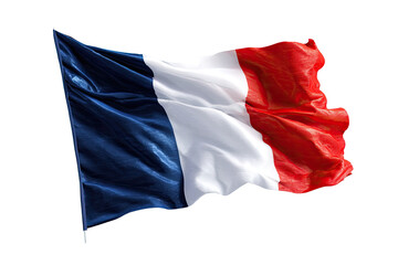 French flag waving in the wind (2)