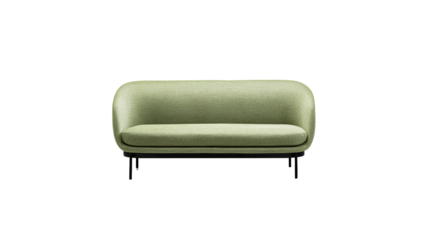 Light green sofa, modern design