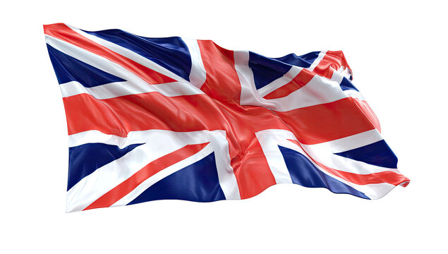 Waving Union Jack flag (3)