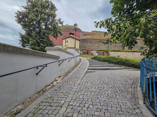 Architecture and streets of Klodzko, Poland.
