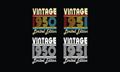 Awesome since 1950 to 1951 vintage.Vintage T shirt bundles