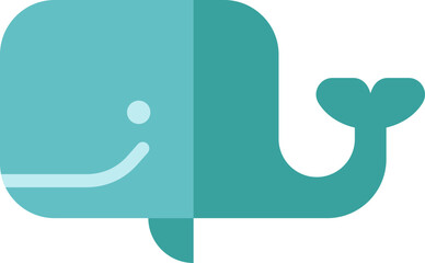 Obraz premium Cute Nautical Sea Life Element