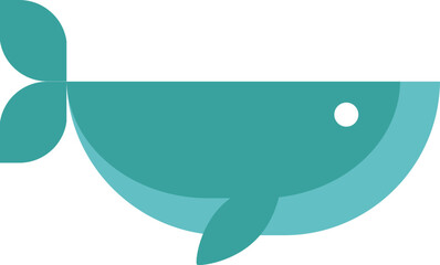 Naklejka premium Cute Nautical Sea Life Element