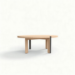 wooden chair isolated on white