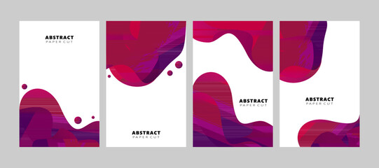 Abstract wave background. Abstract background. Vector illustration. white and magenta. for covers, templates, wallpapers and others