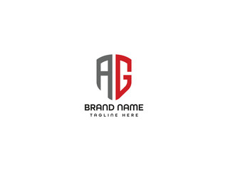 Fototapeta premium Business modern lettering logo design