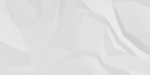 White crumpled paper texture. White wrinkled paper texture. White paper texture. White crumpled and top view textures can be used for background of text or any contents.	
