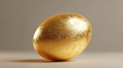 Fototapeta premium luxury gold easter egg