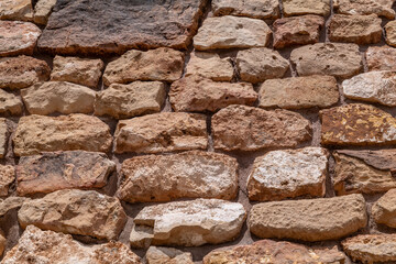  Kaibab Limestone / Kaibab Formation (Cisuralian). Harrisburg Member or Fossil Mountain Member ? Desert View Watchtower, Grand Canyon National Park.  Arizona
