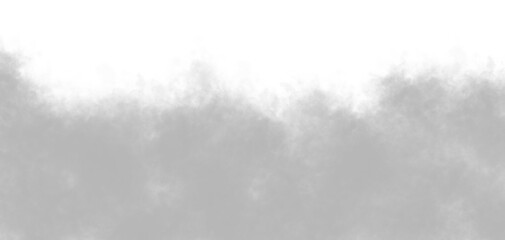 Fog Overlay Texture, soft grey mist, haze, or smoke effect on an isolated background for photo manipulation.