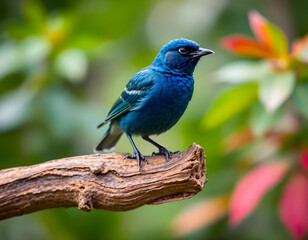 Obraz premium blue tit on branch