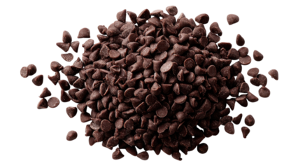 Handful of Chocolate Sprinkles Densely Clustered for Dessert Topping