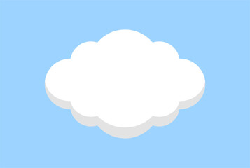 vector of a cloud. sky, cloudy, rain, symbol