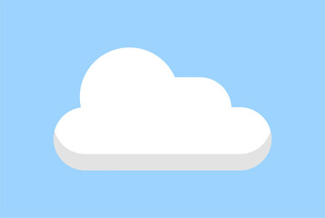 vector of a cloud. sky, cloudy, rain, symbol