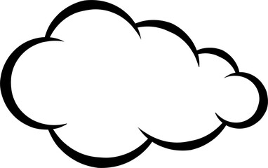 cloud collection vector set. rain, overcast, cloudy, sky, nature.