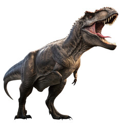 Fototapeta premium tyrannosaurus rex isolated on white
