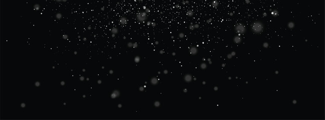 New year light effect snow flakes winter snowfall background. winter snowfall white snowflakes