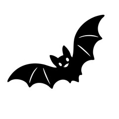 Fototapeta premium Fledermaus Icon Halloween 