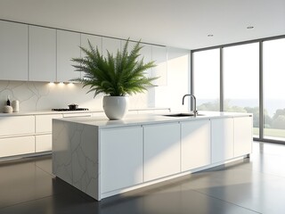 Minimalist Kitchen Design With Modern Elements