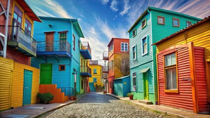 Caminito Street La Boca Buenos Aires Colorful Houses Urban Exploration Photography