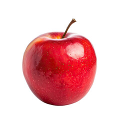 Close-up of a single, vibrant red apple (3)