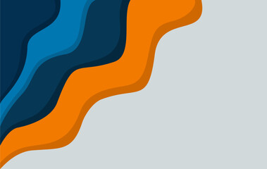 abstract background with wavy shapes design