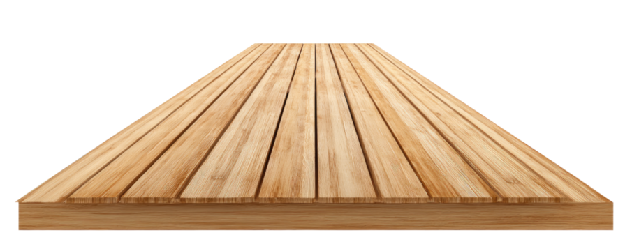Wooden decking surface (1)