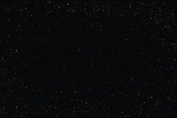 Gold glitter vector dust abstract texture illustration frame background design