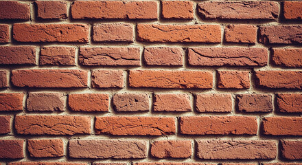 Fototapeta premium 따뜻한 붉은색 노출 벽돌 배경