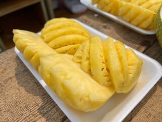 Ready to eat pineapples