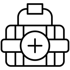 BAG Icon Vector Element