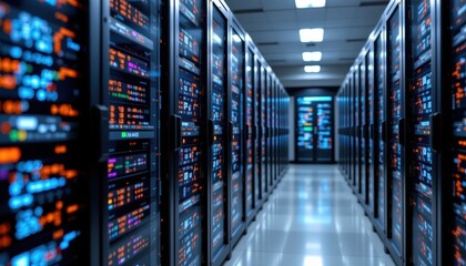 Fototapeta premium rpa systems maintaining digital archives with real time data extraction and indexing.