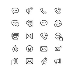 Clean Vector Symbols for Web and App Design